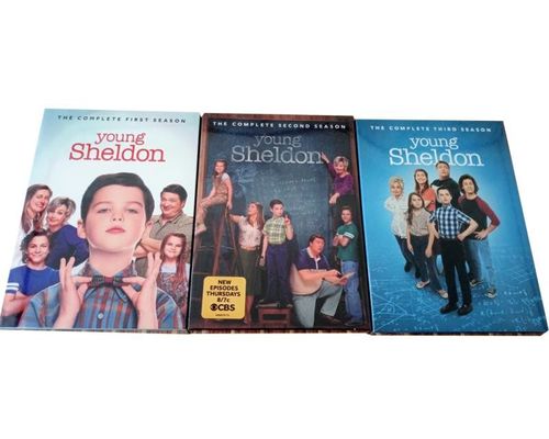 China De Film van de Reeksenamerika van de douanedvd Doos Volledig seizoen 1-3 van Reeks Jong Sheldon leverancier