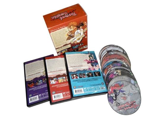 China De Film van de Reeksenamerika van de douanedvd Doos de Volledige Reeks Rurouni Kenshin leverancier