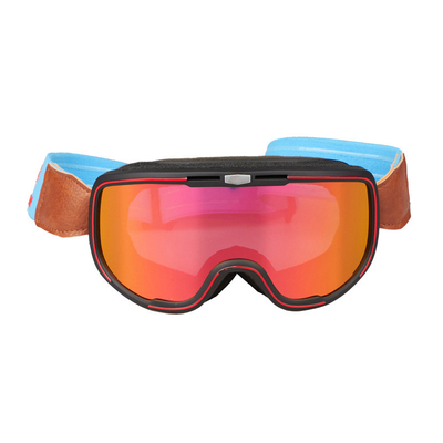 Ski Google PC Mirror Lens Dubbele gebogen sneeuwbril vol frame skibril Ski-apparatuur bril Buiten dubbel anti-fo leverancier