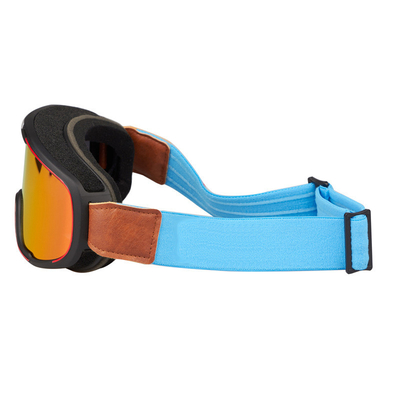 Ski Google PC Mirror Lens Dubbele gebogen sneeuwbril vol frame skibril Ski-apparatuur bril Buiten dubbel anti-fo leverancier