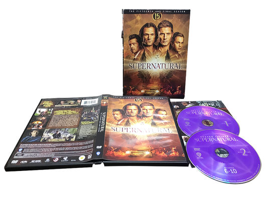 De Film van de Reeksenamerika van de douanedvd Doos de Volledige Reeks SUPERNATURAL15 leverancier