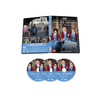 De Film van de Reeksenamerika van de douanedvd Doos de Volledige Reeks roept de Vroedvrouw Season 10 leverancier