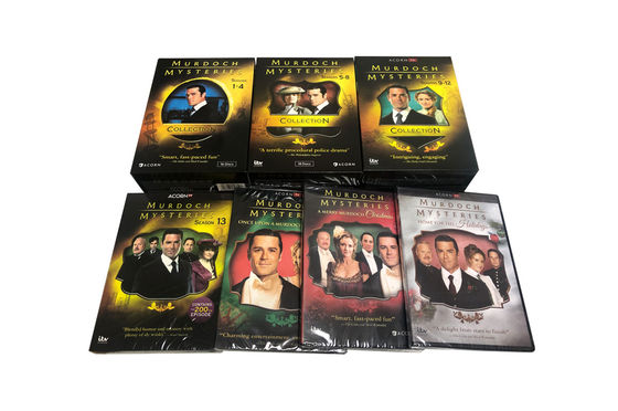 De Film van de Reeksenamerika van de douanedvd Doos de Volledige Reeks Murdoch mysteries1-1 3+3 leverancier