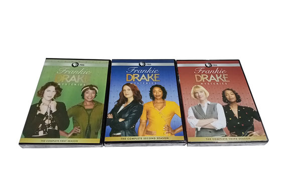 De Film van de Reeksenamerika van de douanedvd Doos de Volledige Reeks Frankie Drake Mysteries Season 1-3 leverancier