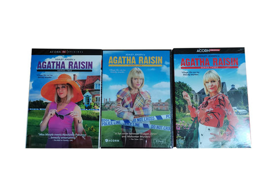 De Film van de Reeksenamerika van de douanedvd Doos de Volledige Reeks Agatha Raisin Season 1-3 leverancier