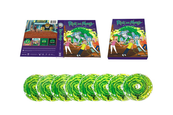 De Film van de Reeksenamerika van de douanedvd Doos de Volledige Reeks Rick en Morty Season 1-4 leverancier
