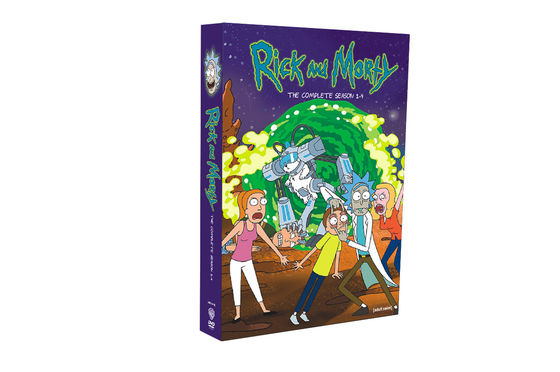 De Film van de Reeksenamerika van de douanedvd Doos de Volledige Reeks Rick en Morty Season 1-4 leverancier