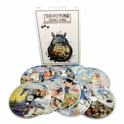 De Film van de Reeksenamerika van de douanedvd Doos Volledige ghibli van de Reeksstudio leverancier