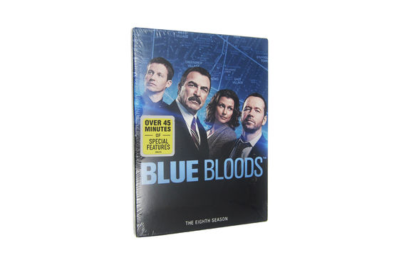 De Film van de Reeksenamerika van de douanedvd Doos Volledig Seizoen 8 van het Reeks Blauw Bloed leverancier