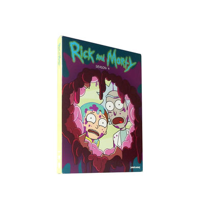 De Film van de Reeksenamerika van de douanedvd Doos de Volledige Reeks Rick en Morty Season 4 leverancier