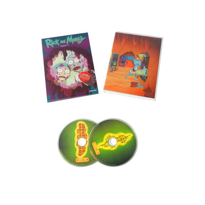 De Film van de Reeksenamerika van de douanedvd Doos de Volledige Reeks Rick en Morty Season 4 leverancier