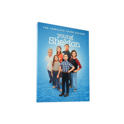 De Film van de Reeksenamerika van de douanedvd Doos Volledig seizoen 3 van Reeks Jong Sheldon leverancier