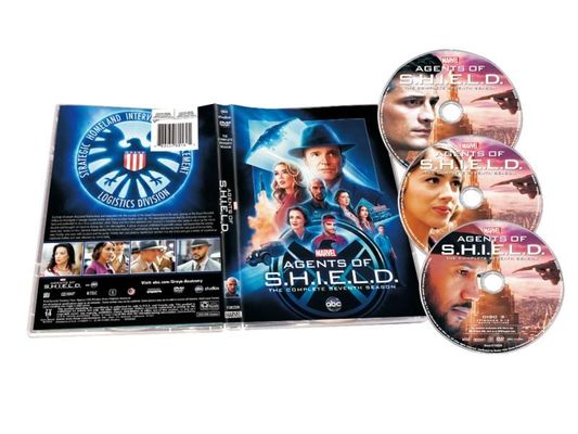 De Film van de Reeksenamerika van de douanedvd Doos de Volledige Reeksagenten van S.H.I.E.L.D. Season 7 leverancier