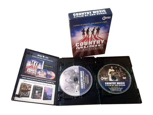 De Film van de Reeksenamerika van de douanedvd Doos de Volledige Reekscountry muziek leverancier