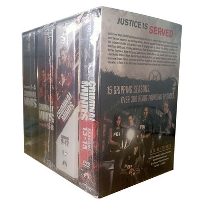 De Film van de Reeksenamerika van de douanedvd Doos de Volledige Reeksmisdadiger let op Volledige Reeks 85 Schijf Nieuwe Boxset leverancier