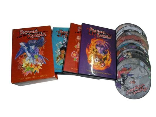 De Film van de Reeksenamerika van de douanedvd Doos de Volledige Reeks Rurouni Kenshin leverancier
