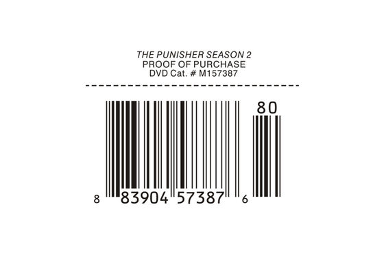 De Film van de Reeksenamerika van de douanedvd Doos de Volledige Reeks Punisher Seizoen 2 leverancier