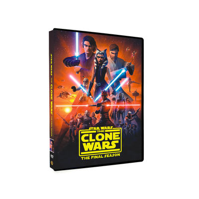 De Film van de Reeksenamerika van de douanedvd Doos de Volledige Reeks Star Wars: Seizoen 7 van Kloonoorlogen leverancier