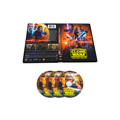 De Film van de Reeksenamerika van de douanedvd Doos de Volledige Reeks Star Wars: Seizoen 7 van Kloonoorlogen leverancier