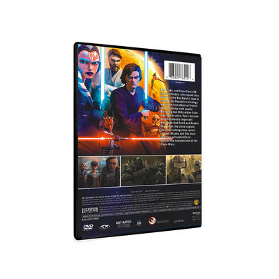 De Film van de Reeksenamerika van de douanedvd Doos de Volledige Reeks Star Wars: Seizoen 7 van Kloonoorlogen leverancier