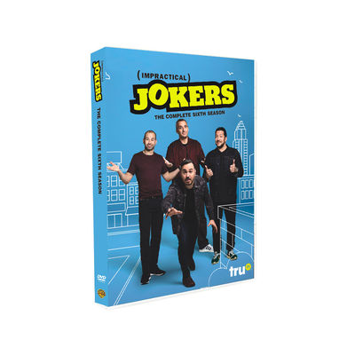 De Film van de Reeksenamerika van de douanedvd Doos Volledig Seizoen 6 van Reeks Onpraktisch Jokers leverancier