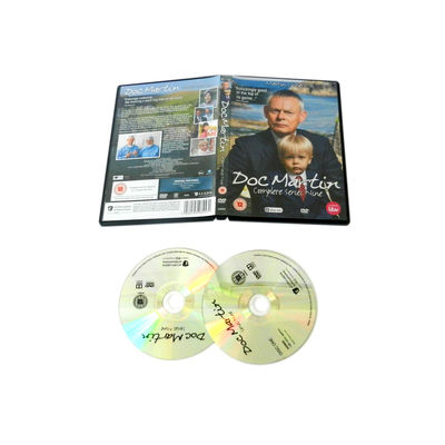 Douanedvd Vakje de Film van Reeksenamerika Volledig Reeksdoc. Martin Season 9 leverancier